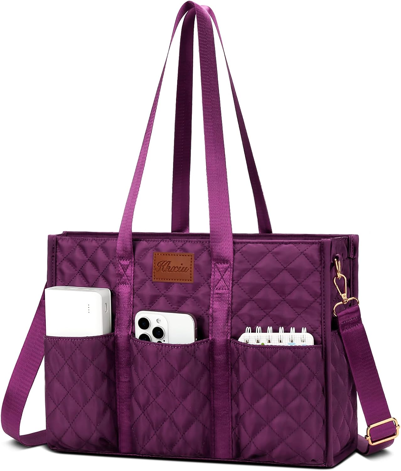 Large Water-Resistant Tote Bag