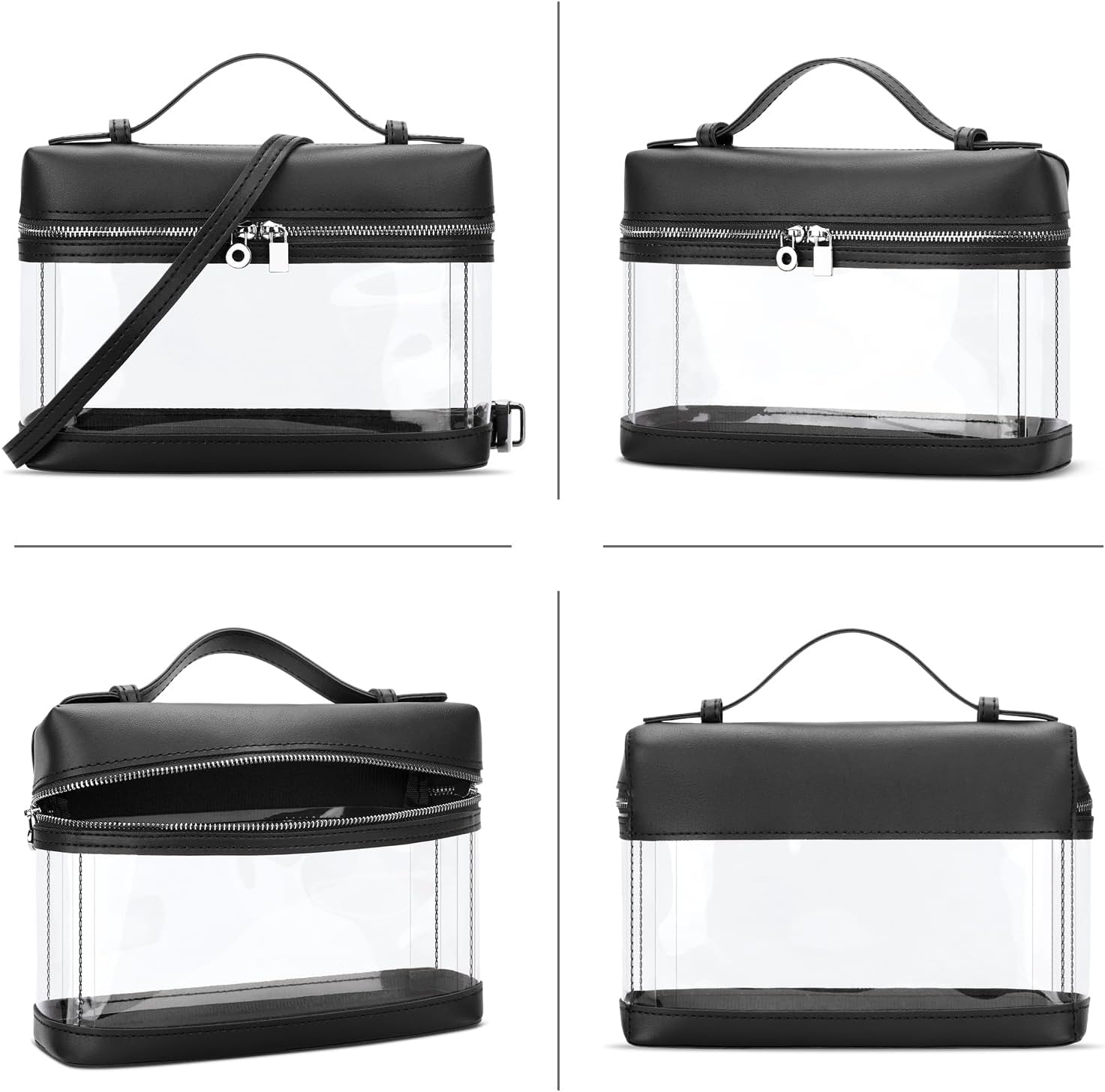 Clear Stadium Crossbody Purse