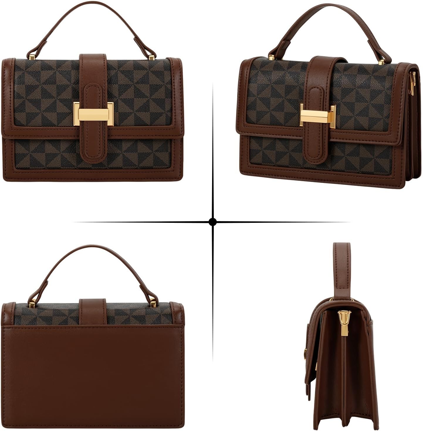 Top Handle Crossbody Handbag