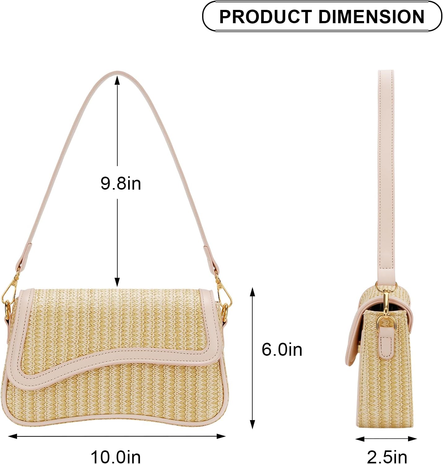 Small Retro Hobo Shoulder Purse