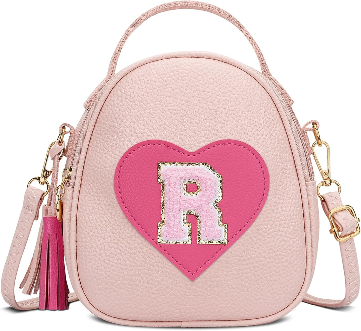 Girls Heart Crossbody Bag (Small)
