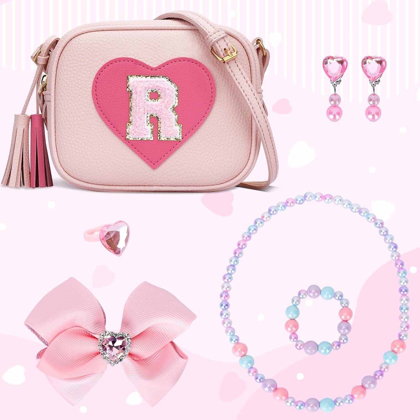 Girls Dress Up Purse & Jewelry Set