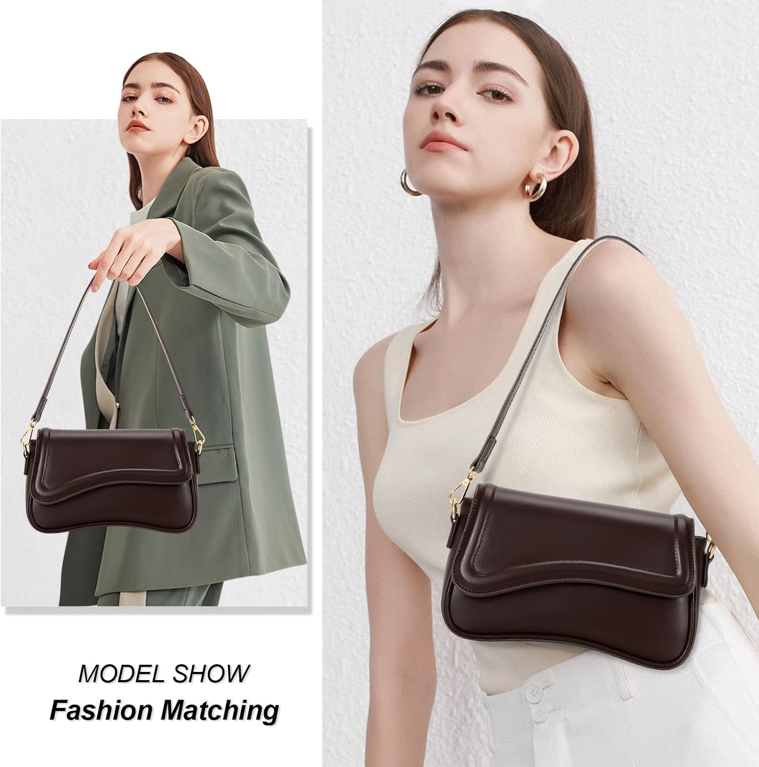 Small Retro Hobo Shoulder Purse