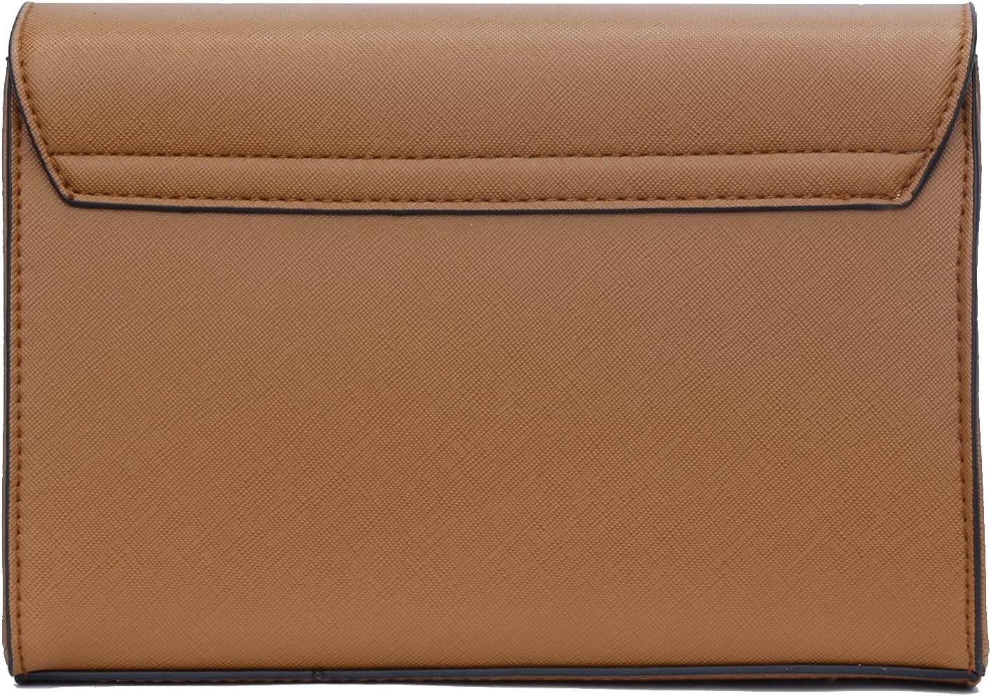 Faux Leather Envelope Clutch
