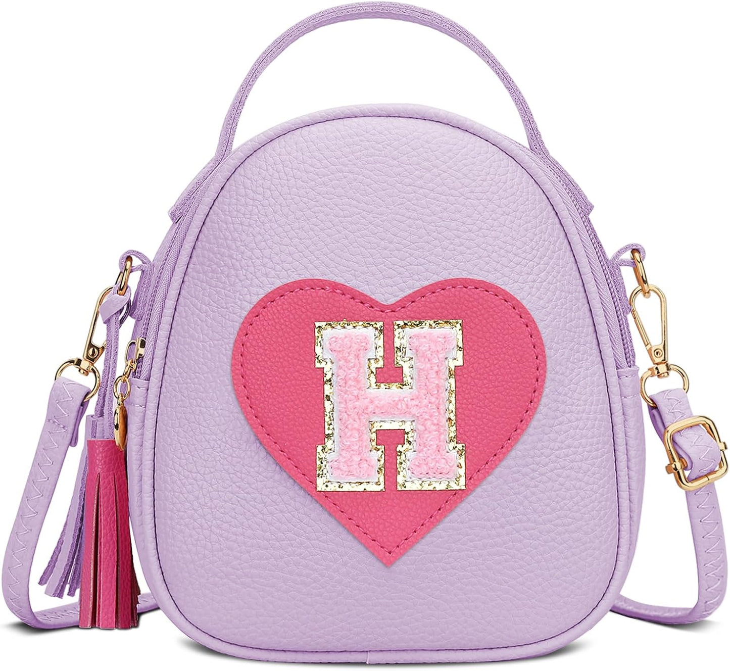 Girls Heart Crossbody Bag (Small)