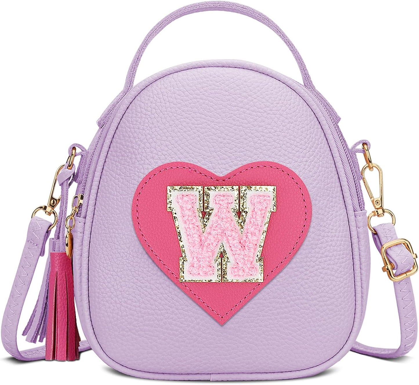 Girls Heart Crossbody Bag (Small)