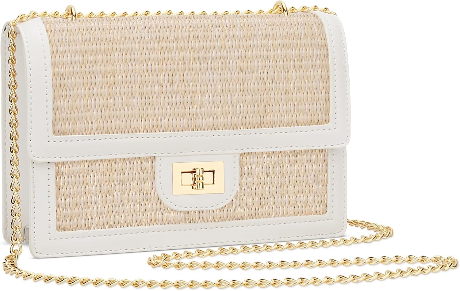 Women’s Straw Crossbody Bag