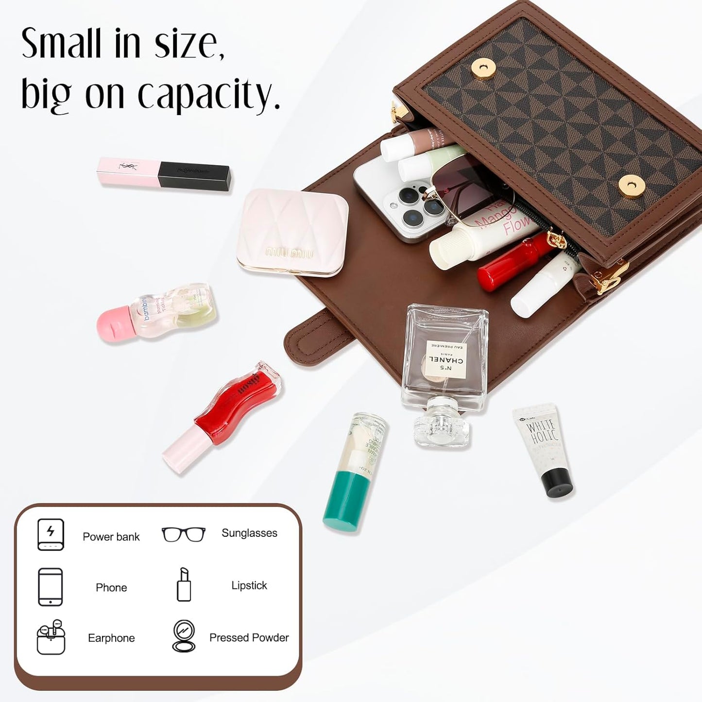 Top Handle Crossbody Handbag