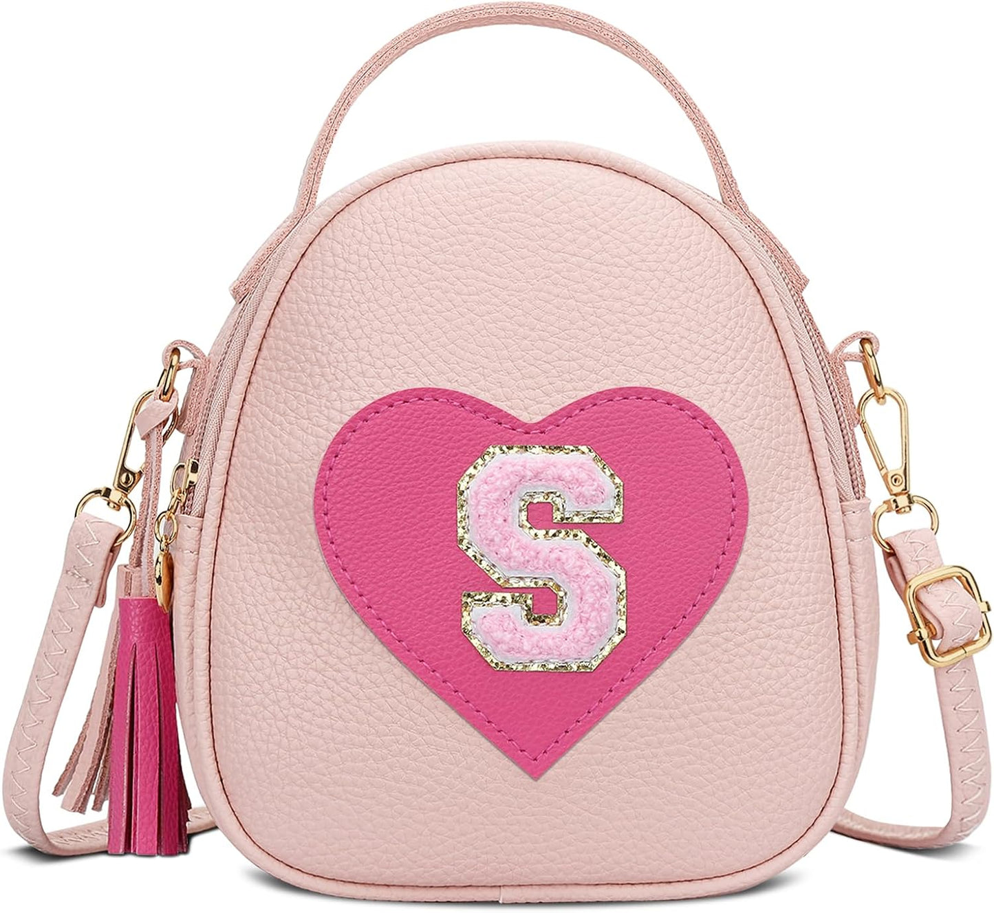Girls Heart Crossbody Bag (Small)