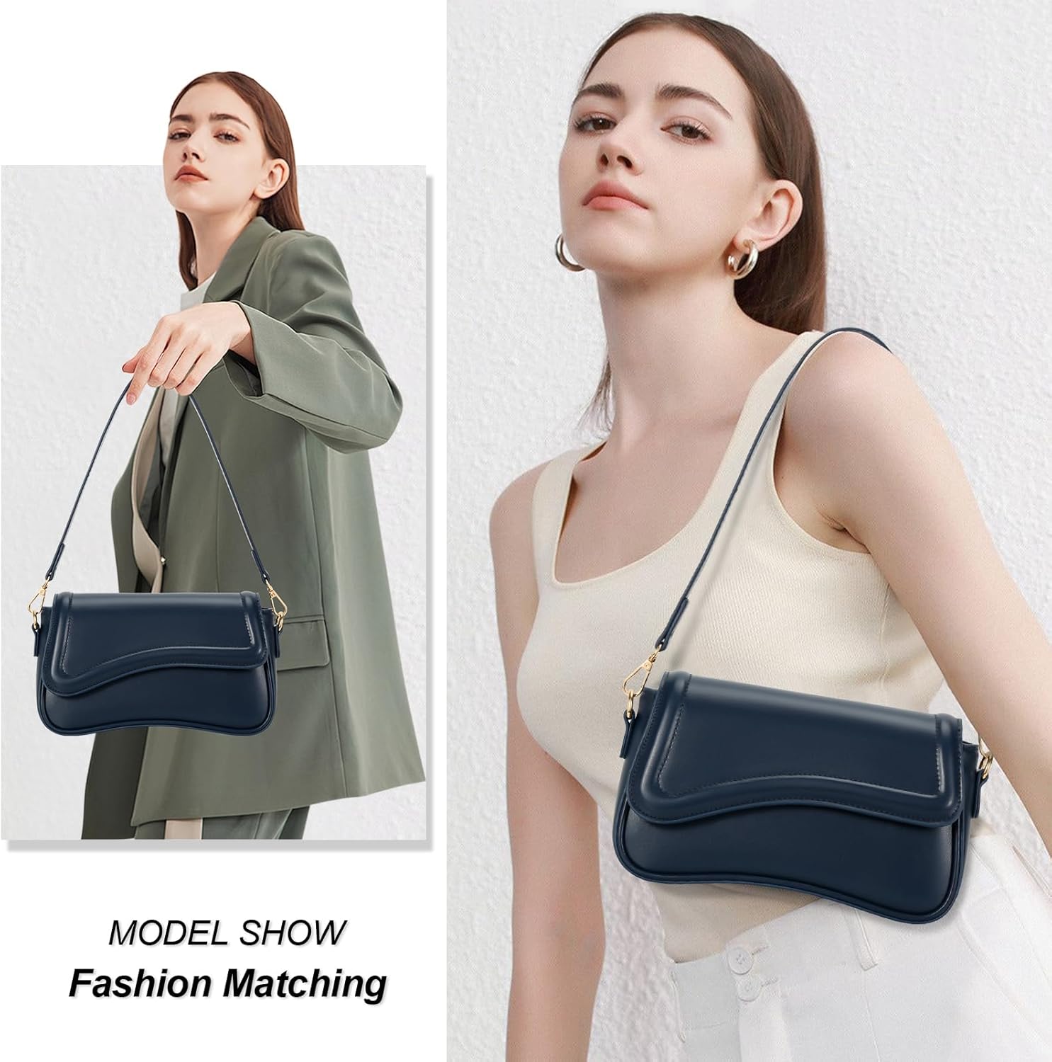 Small Retro Hobo Shoulder Purse