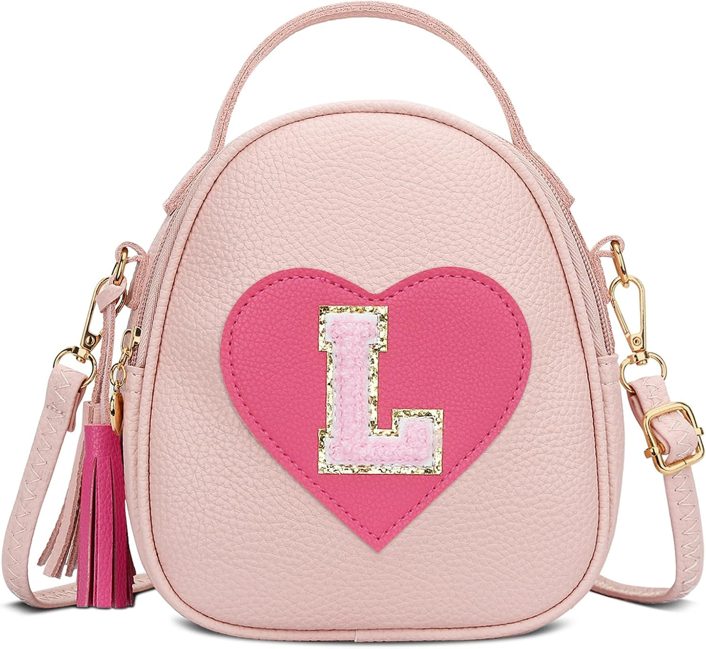 Girls Heart Crossbody Bag (Small)