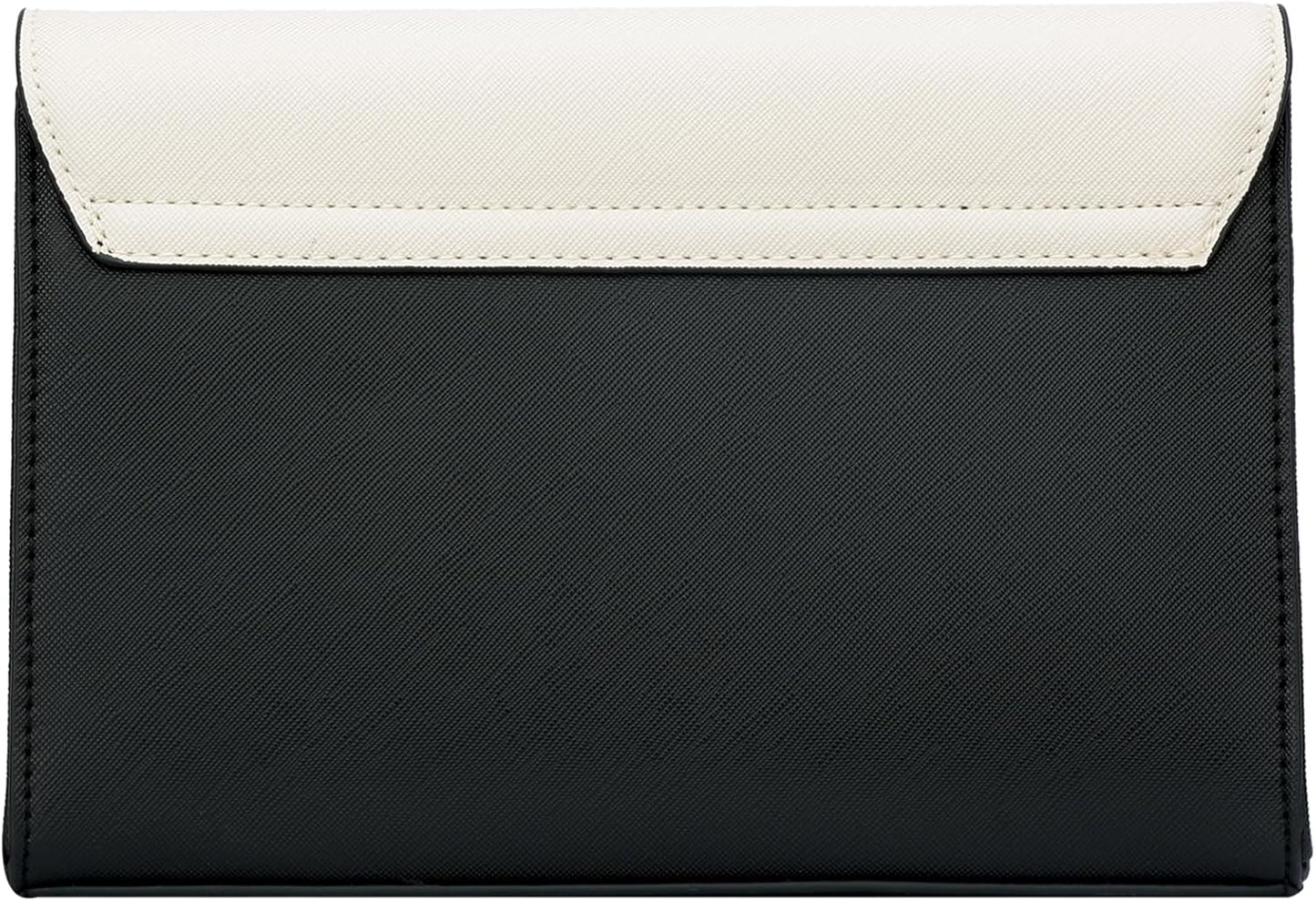 Faux Leather Envelope Clutch