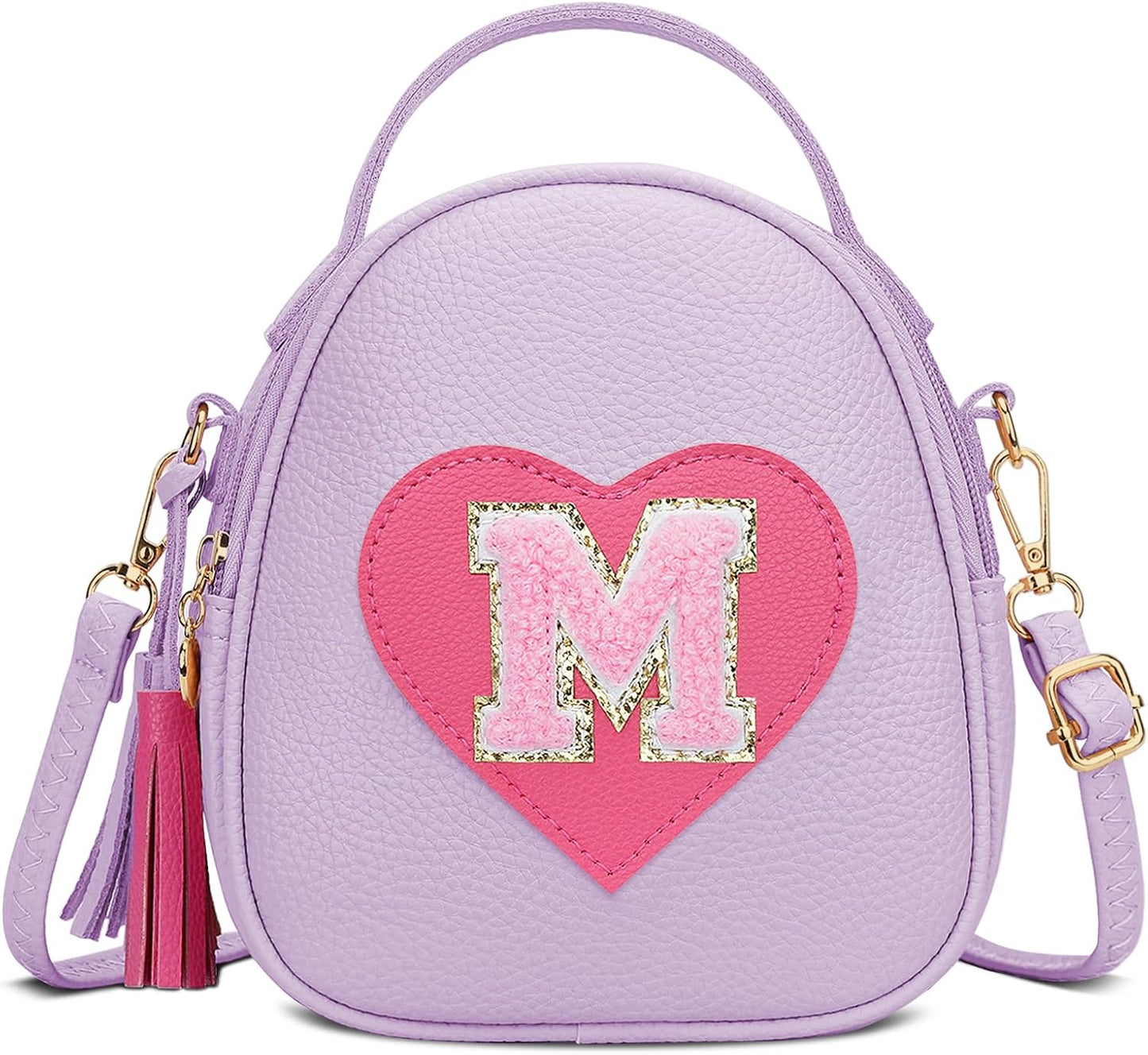 Girls Heart Crossbody Bag (Small)