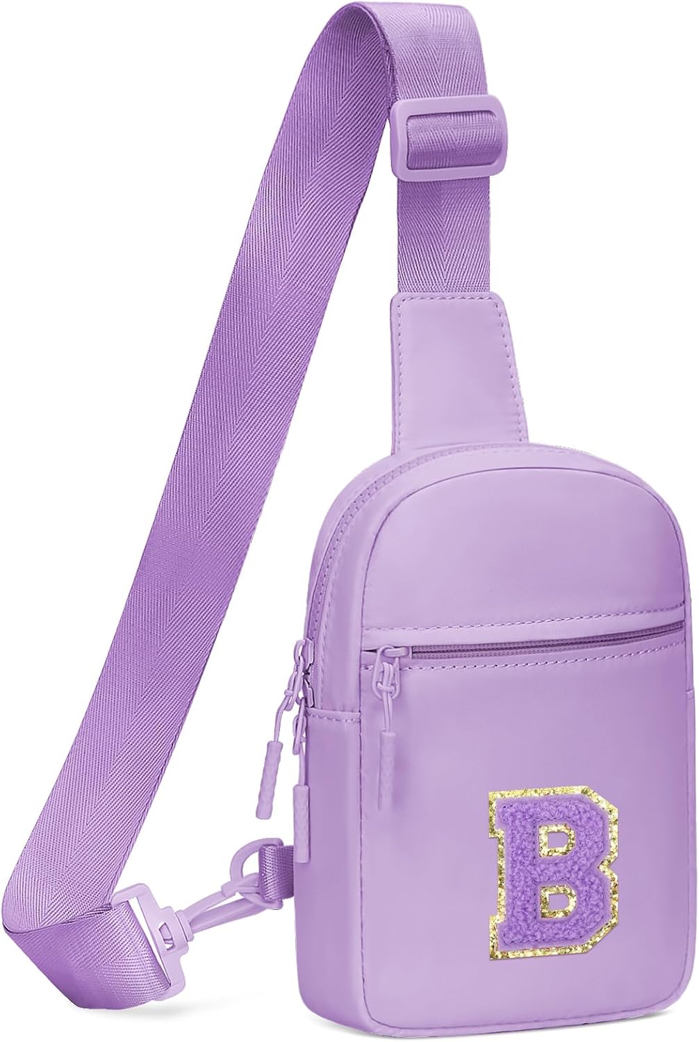 Girls Initial Sling Crossbody Bag
