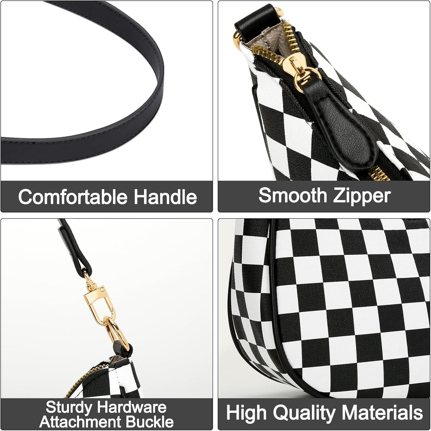 Retro Underarm Hobo Purse