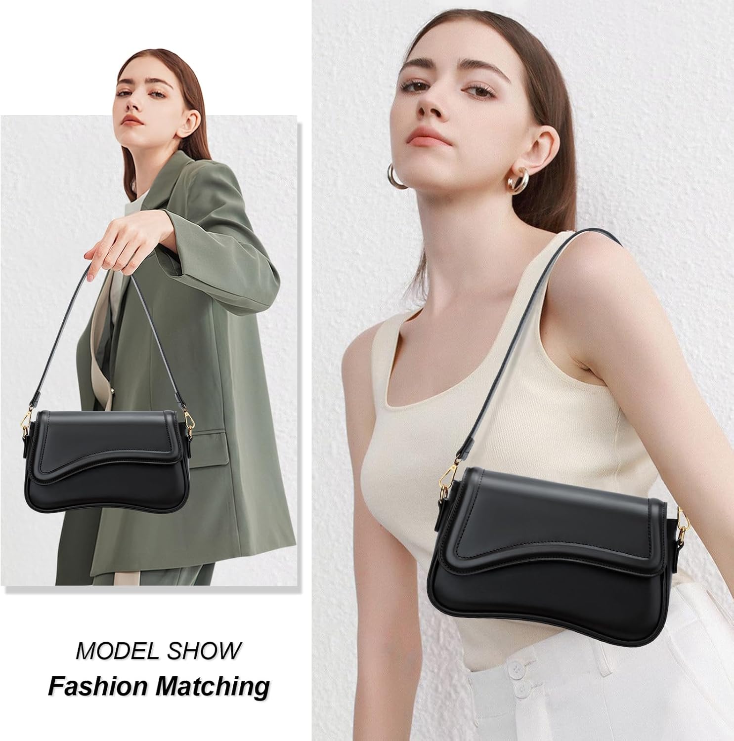 Small Retro Hobo Shoulder Purse