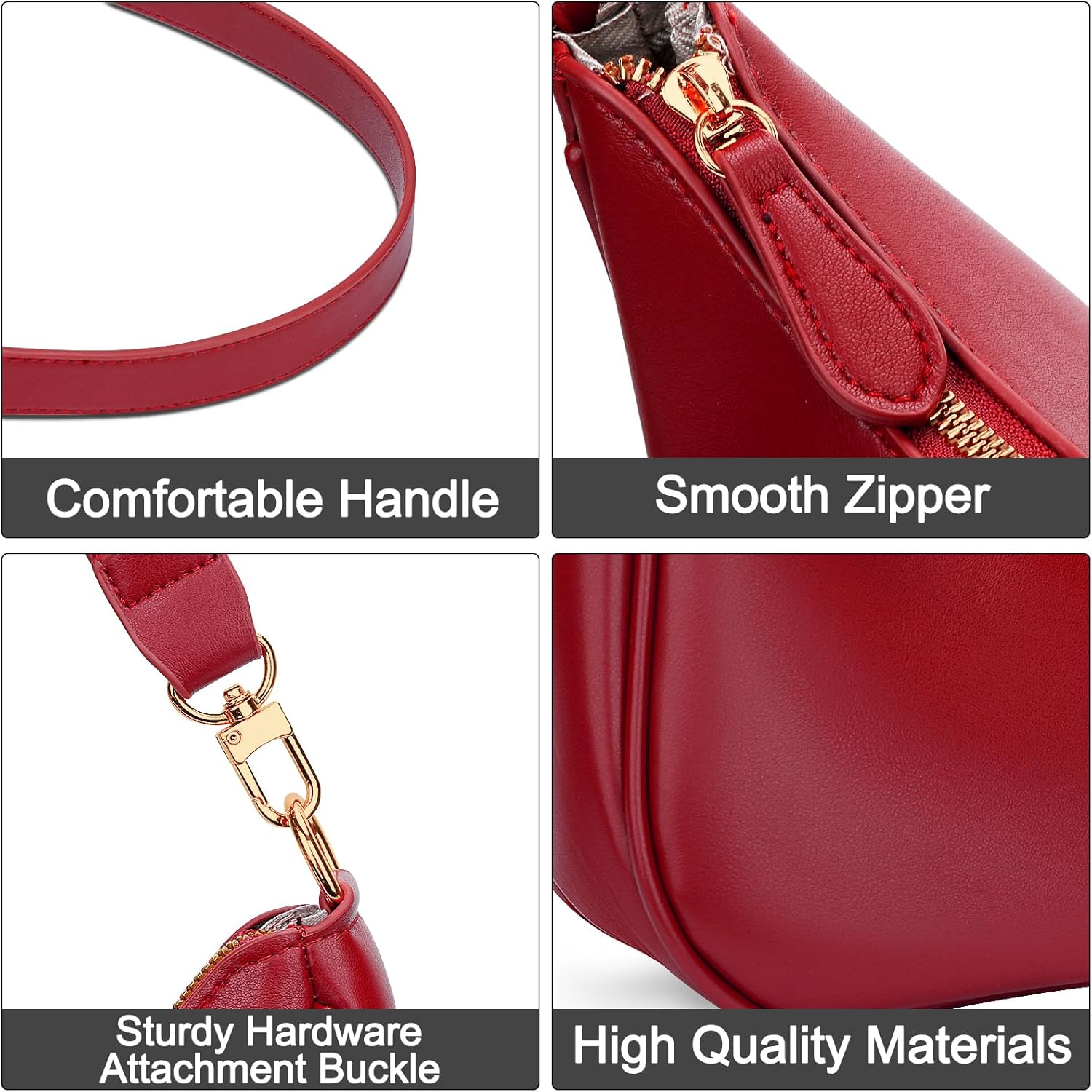 Retro Underarm Hobo Purse