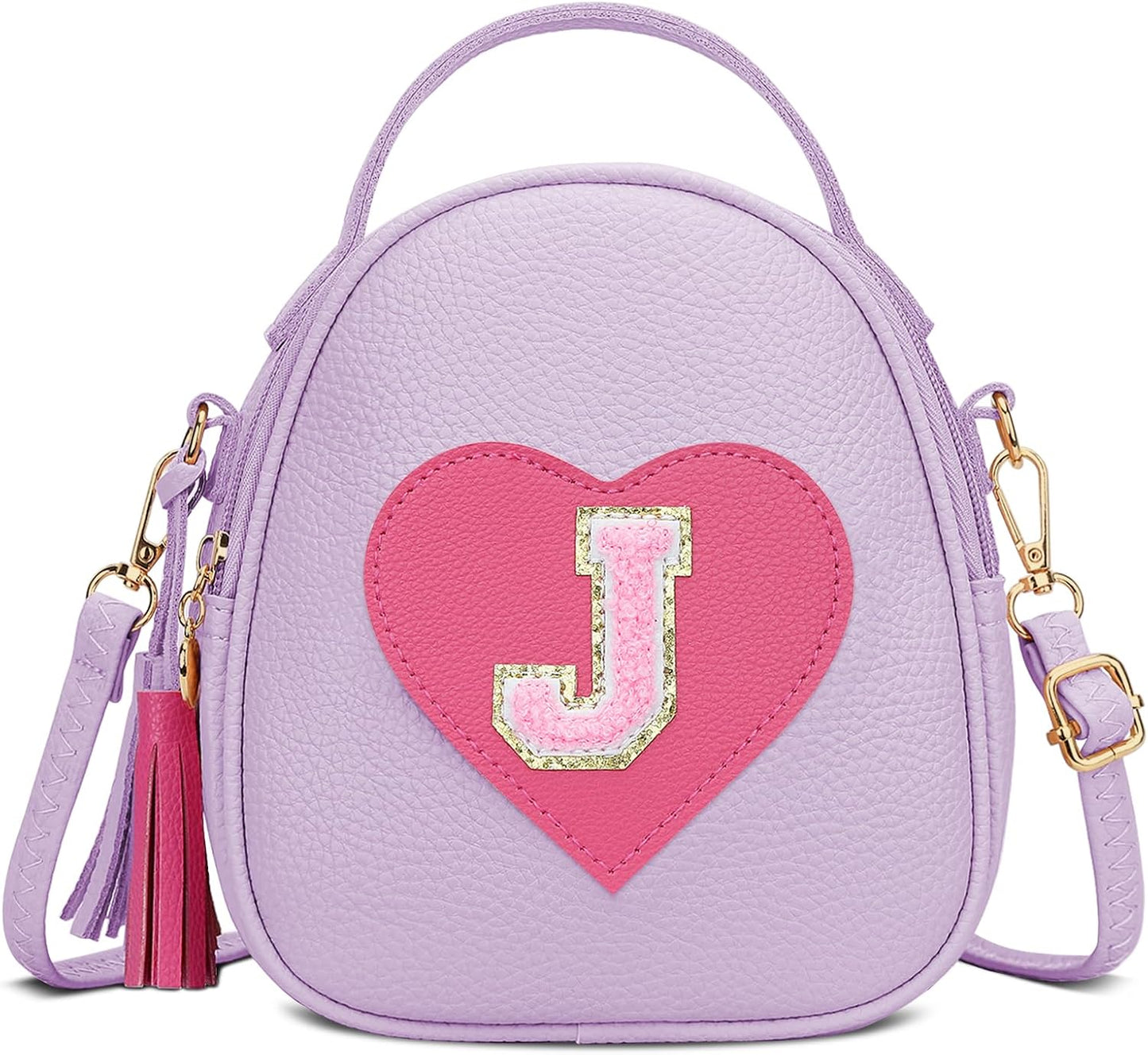 Girls Heart Crossbody Bag (Small)