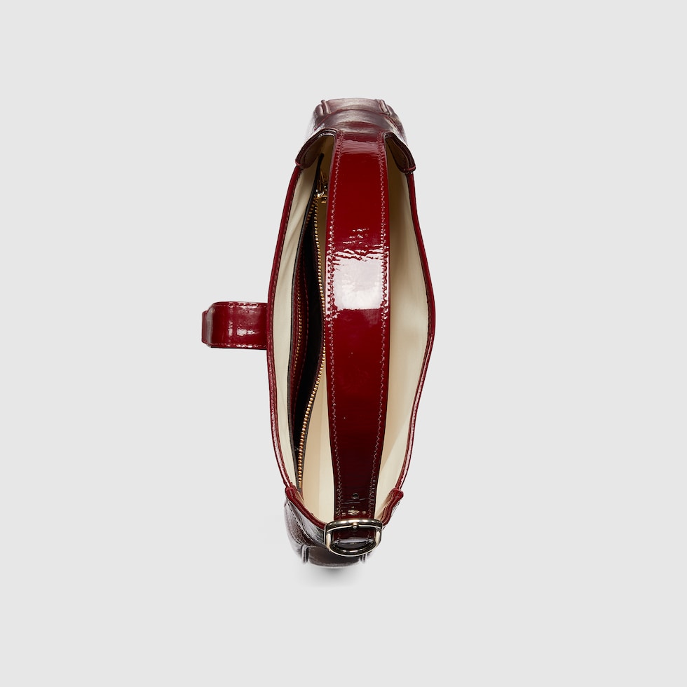 Jackie Medium Bag Rosso Ancora Red Patent Leather