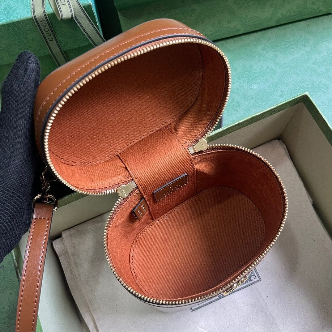 Mini bamboo shoulder bag