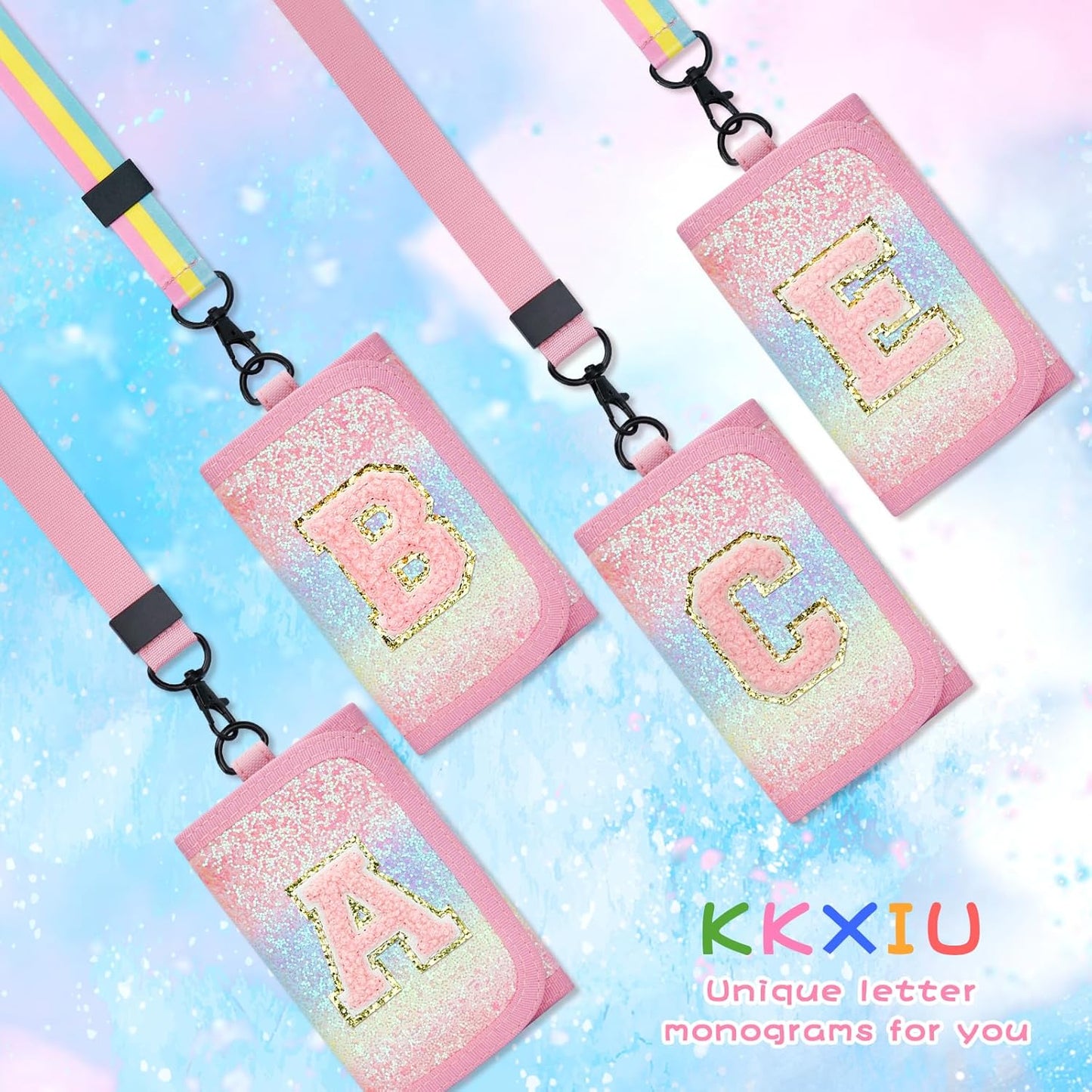 Girls Wallet with Initial