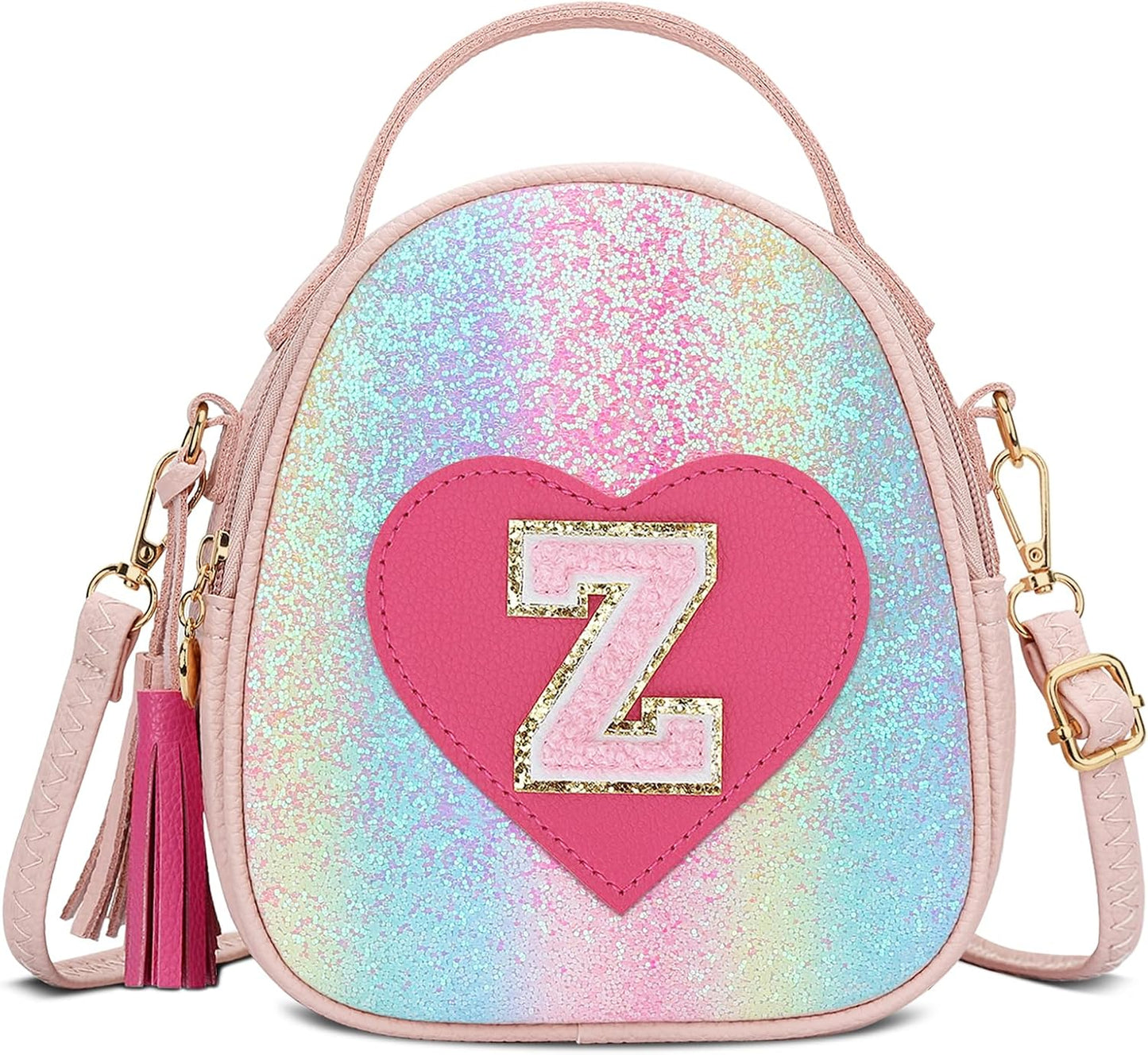 Girls Heart Crossbody Bag (Small)