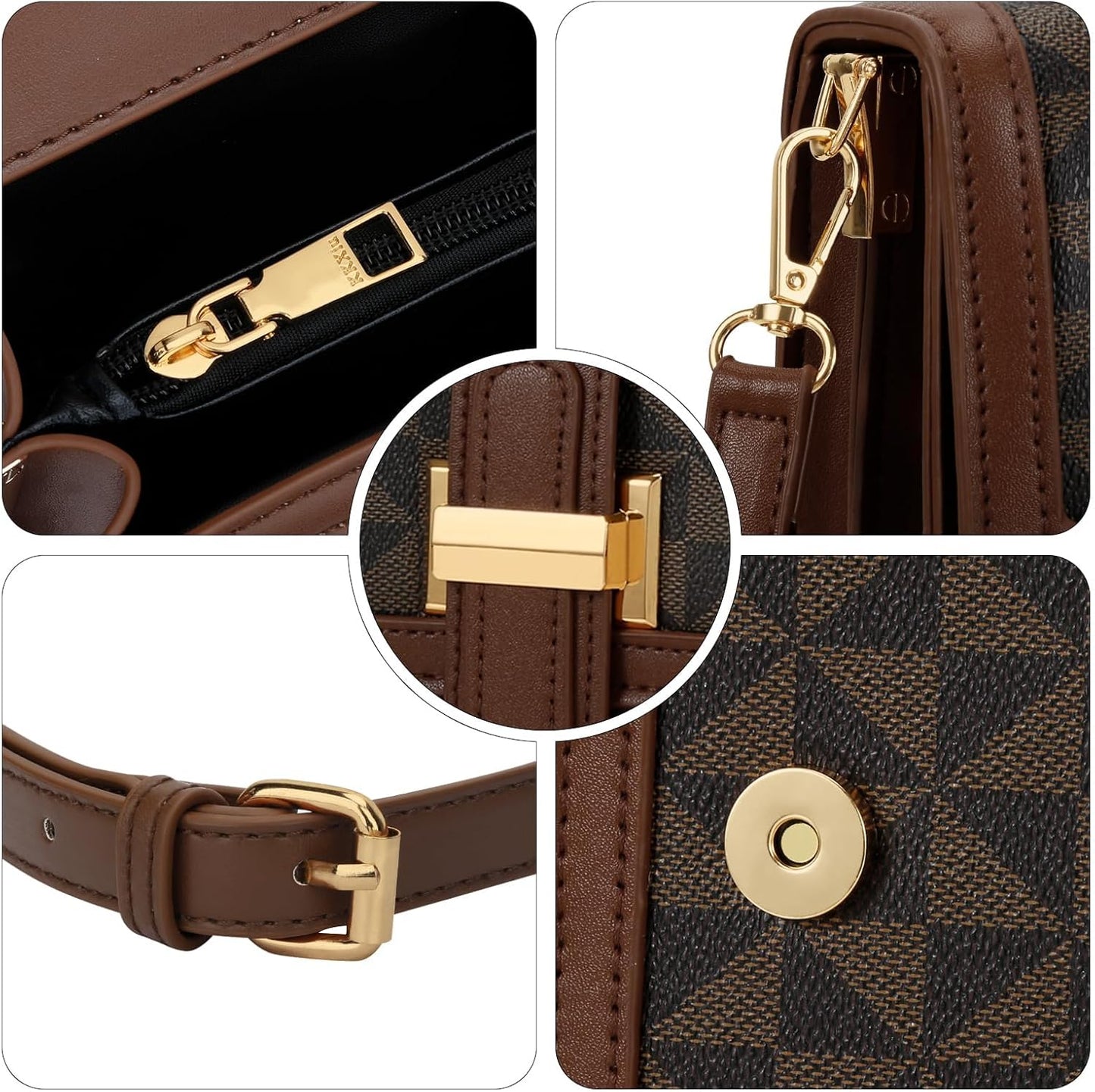 Top Handle Crossbody Handbag