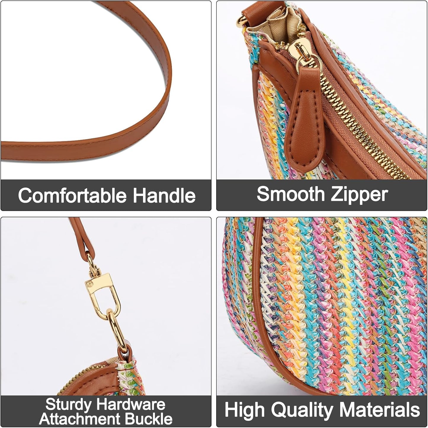 Retro Underarm Hobo Purse