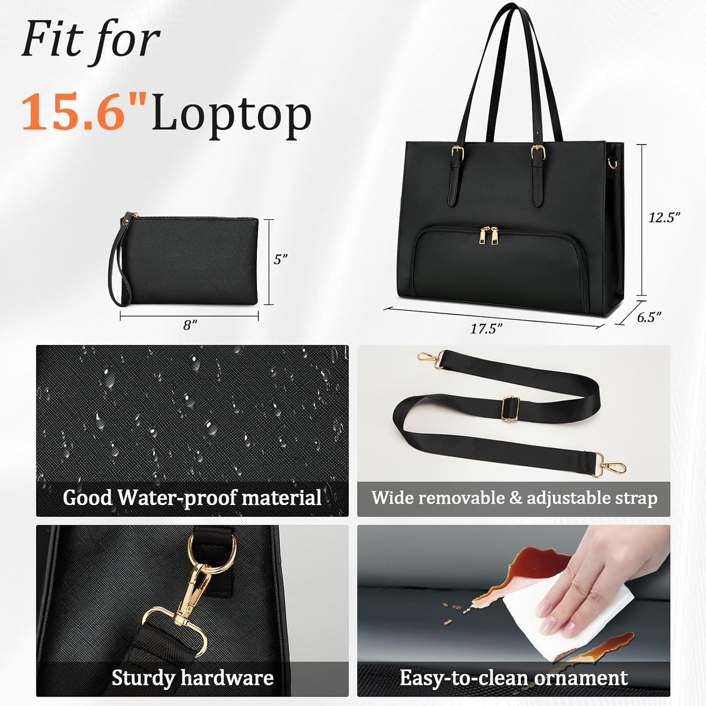 Laptop & Lunch Work Tote Bag