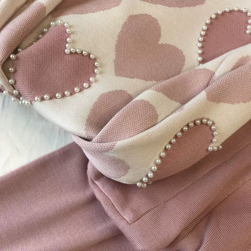 Knit Long Sleeve Co-ord Set