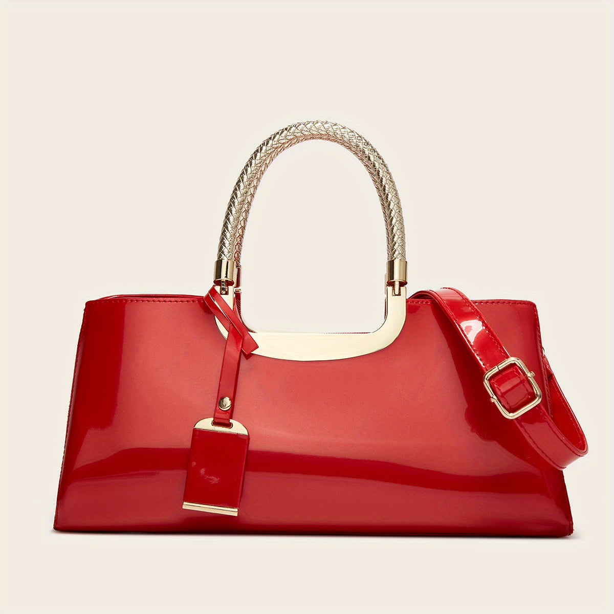 Fashion Patent Leather Handbag