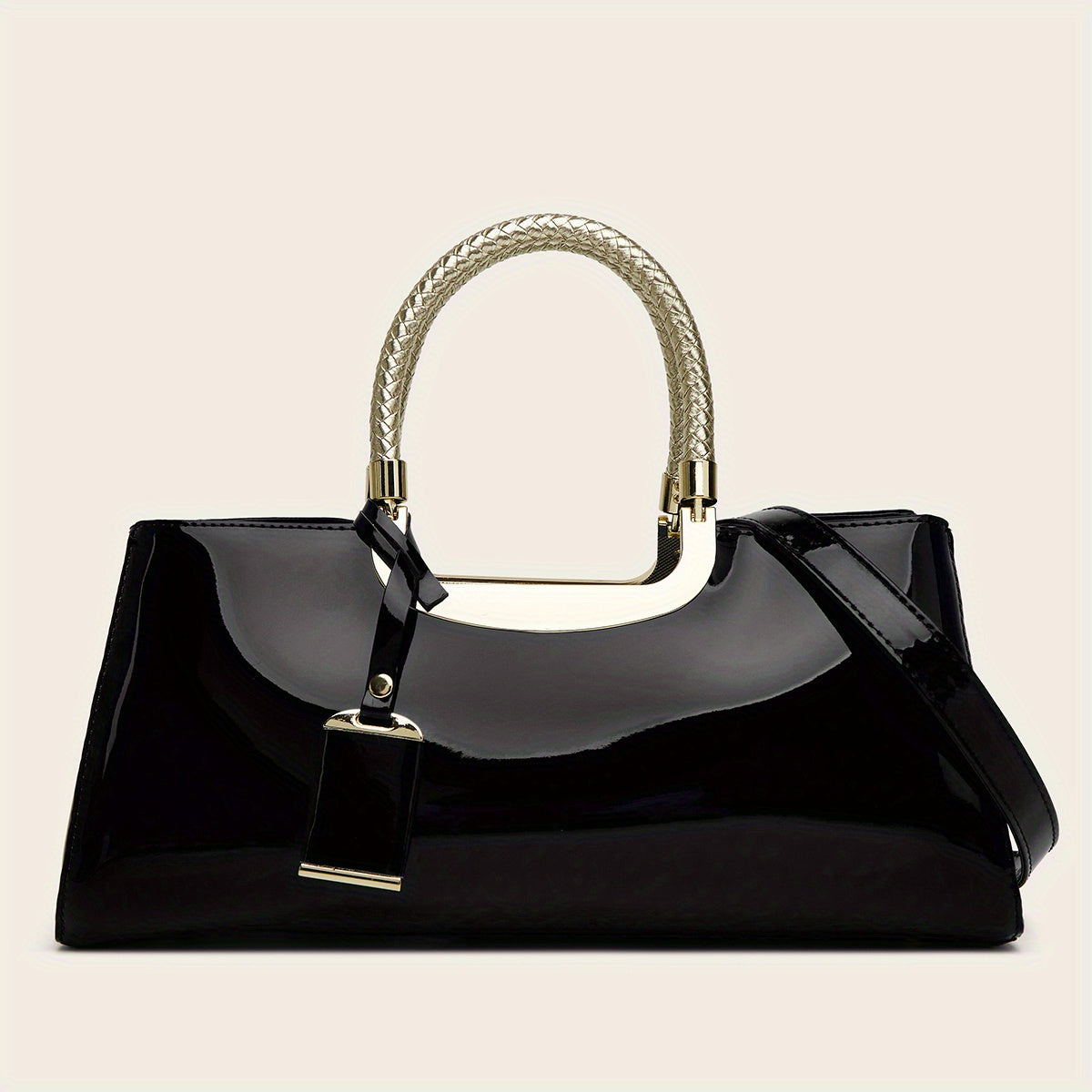 Fashion Patent Leather Handbag