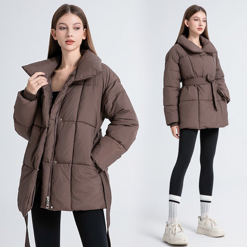 Mid-Length Waisted Puffer