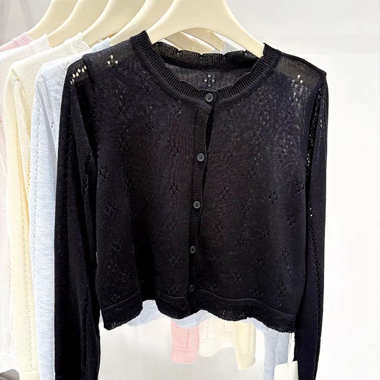 Thin Bamboo Hemp Sunscreen Cardigan