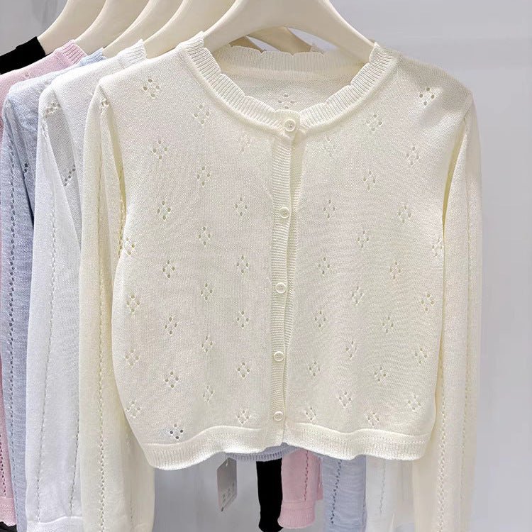 Thin Bamboo Hemp Sunscreen Cardigan