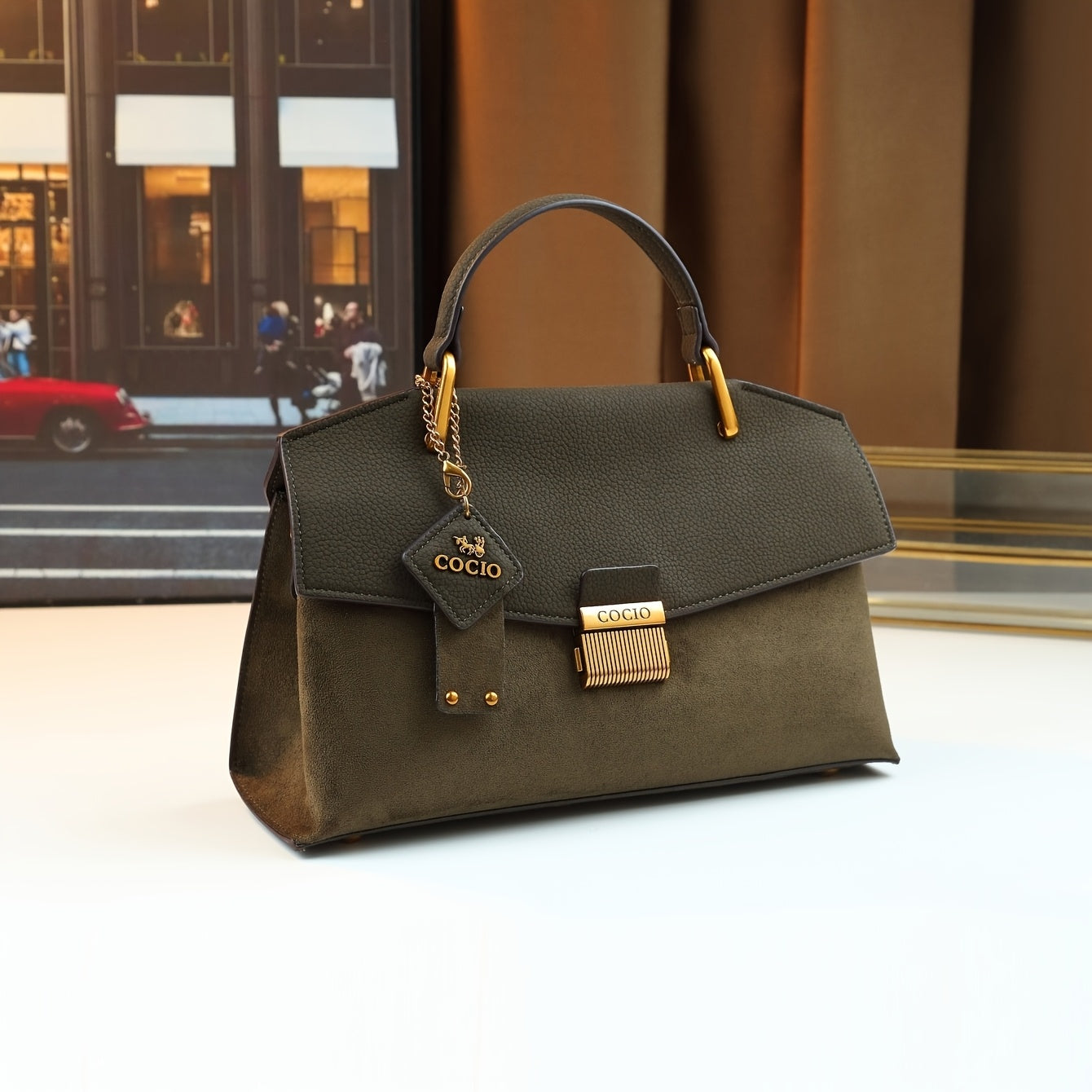 Elegant Women's Structured Handbag