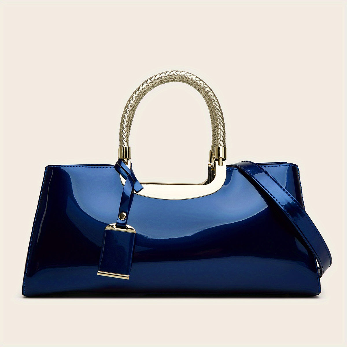 Fashion Patent Leather Handbag