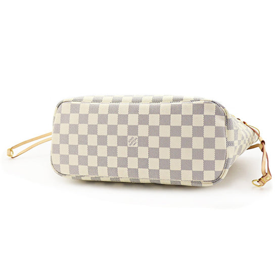 N51110 Neverfull PM Shoulder Bag Damier Azur Canvas