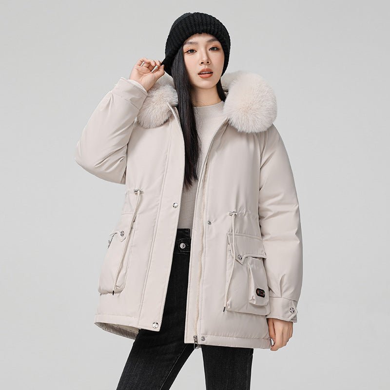 Fur Collar Pocket Jacket