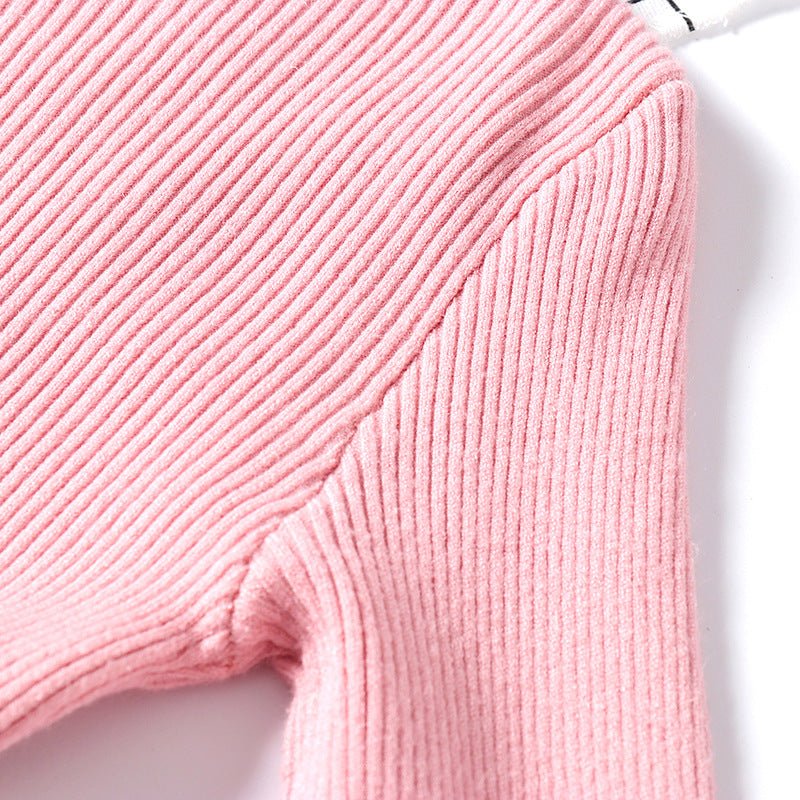 Slim Half-Turtleneck Bottoming Pullover