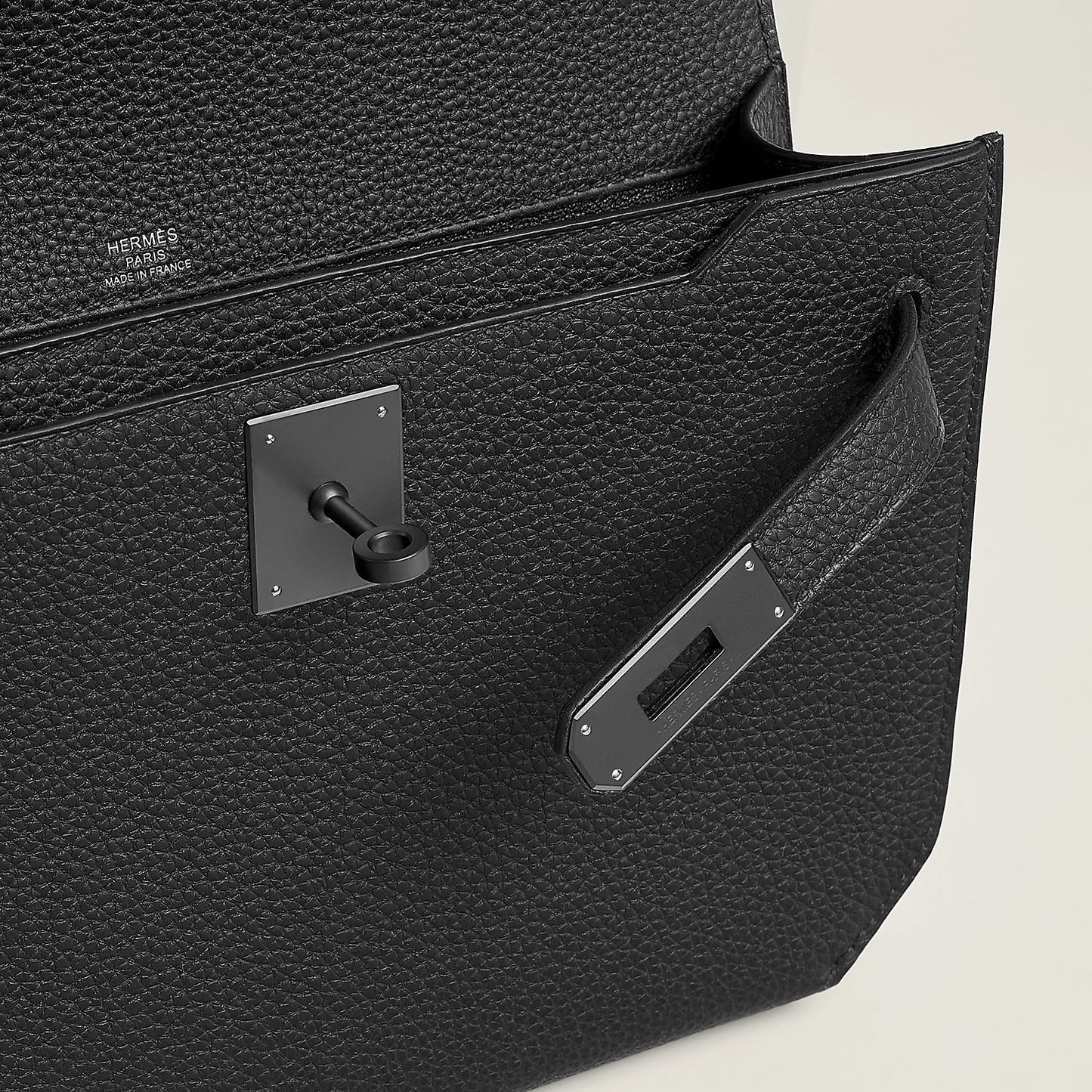 Kelly depeches 25 monochrome pouch - Noir'