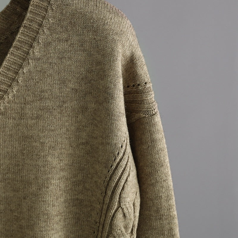 Knit Sweater & Wide-Leg Pants Set