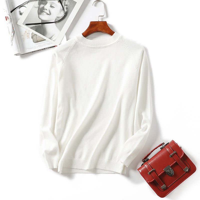 Simple Slim Knit Pullover