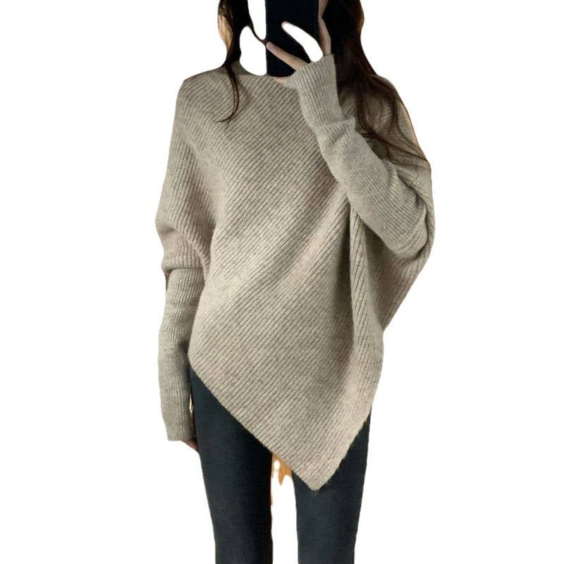 Thick Soft Waxy Irregular Turtleneck