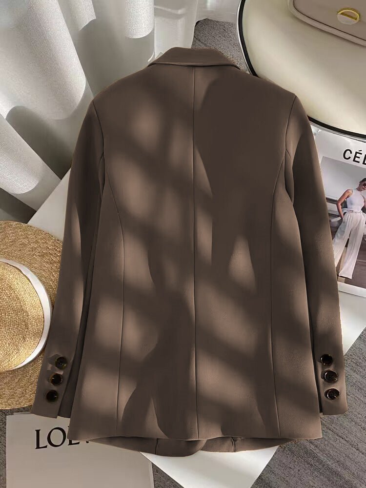 Loose Straight Office Blazer