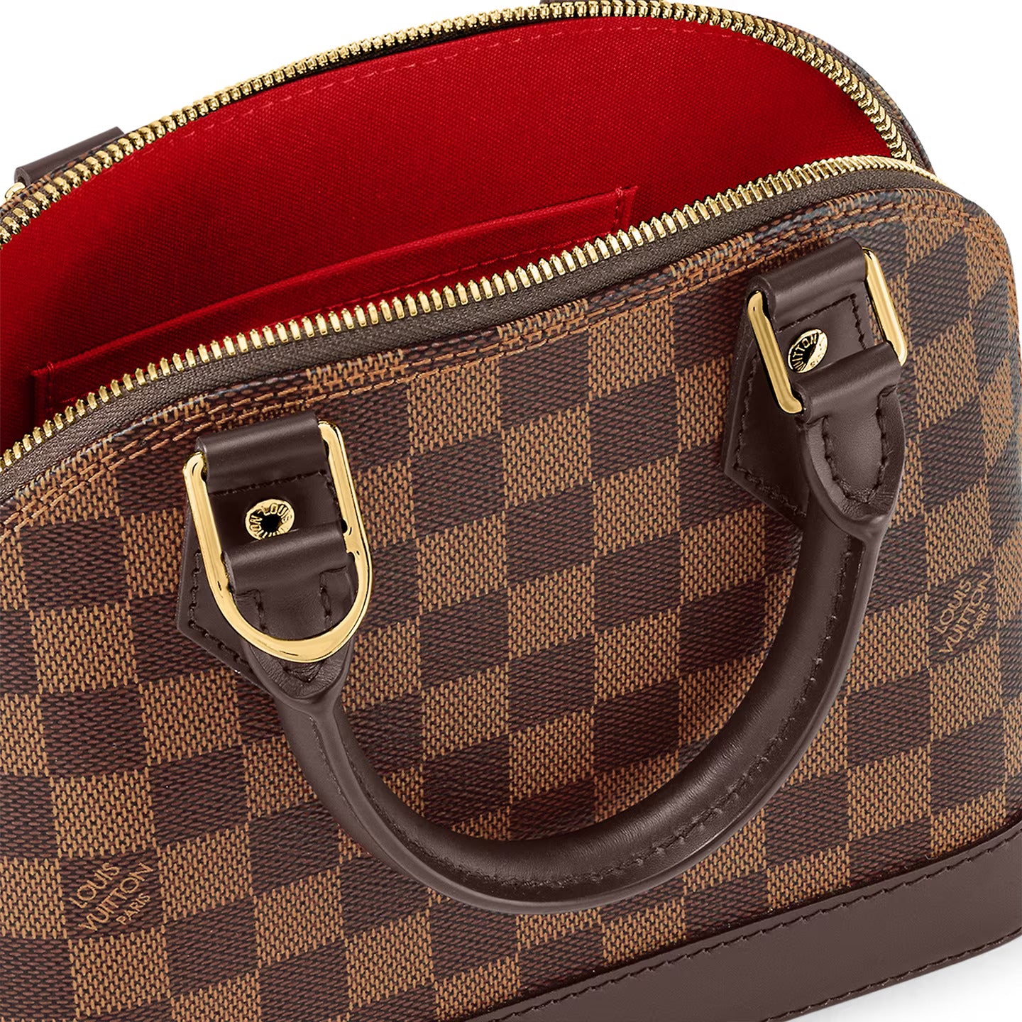 Damier Ebene coated canvas N41221 Alma BB