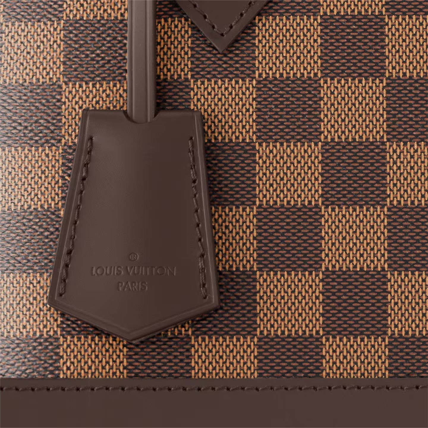 Damier Ebene coated canvas N40447 Braided Alma BB