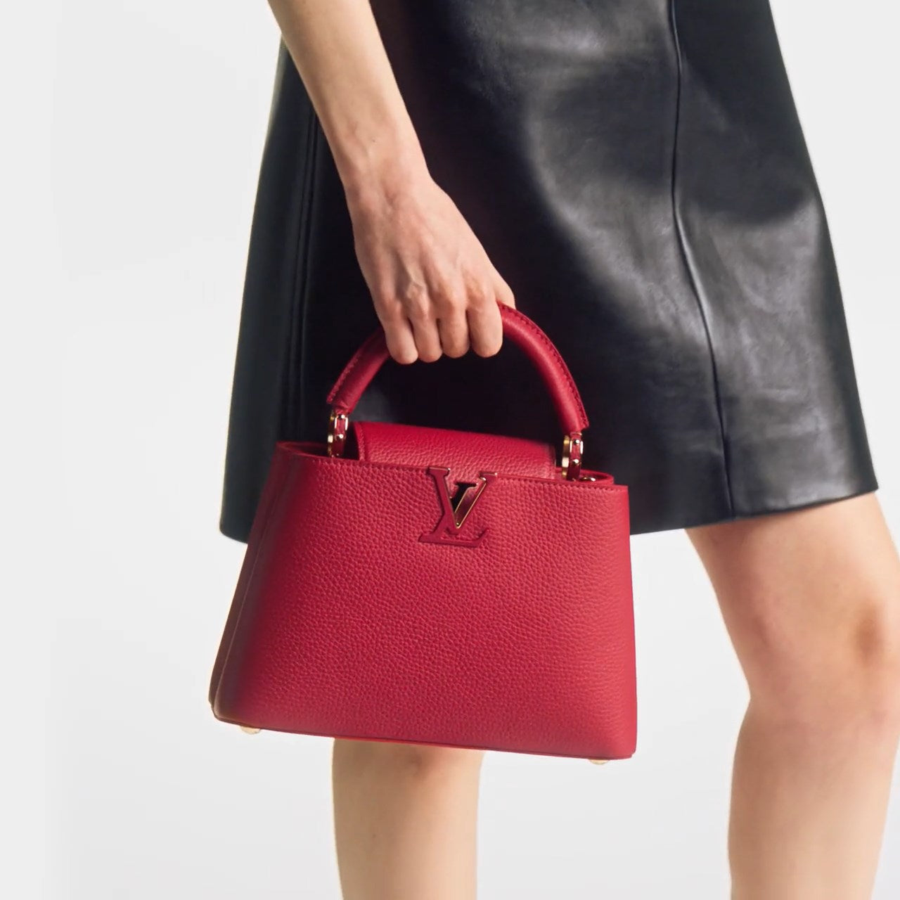 M52689 Capucines BB Bag Scarlet Red