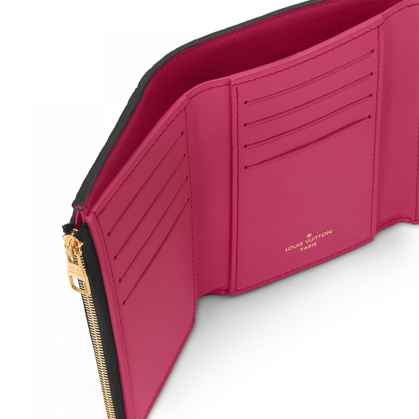 M62157 Capucines Compact Wallet Black Pink
