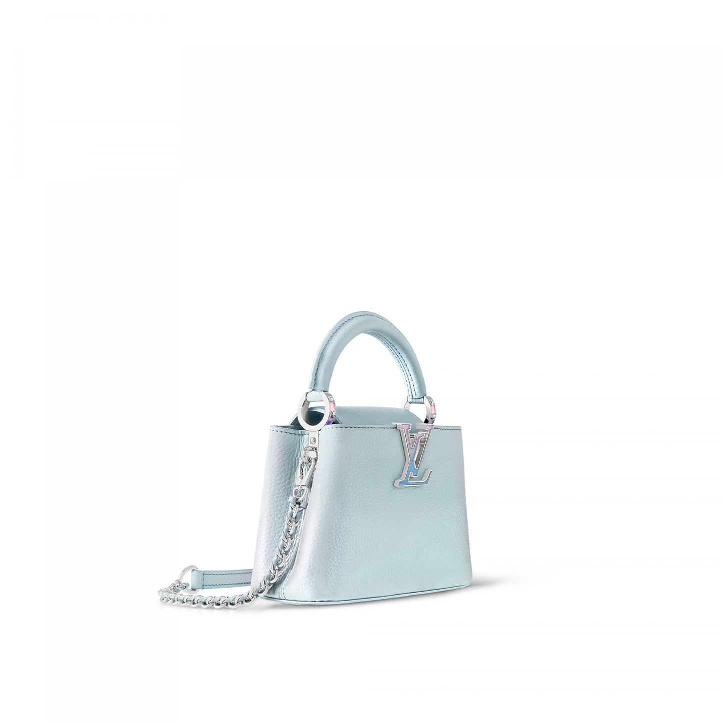 M23289 LV SKI Capucines Mini Blue Glacier